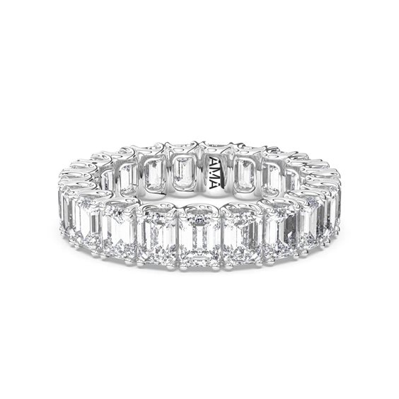 Ringe Ama Dame in Weißgold Diamante Lab Grown 4.89 Ct AMA-AN-4000-16 - AMA-AN-4000-16